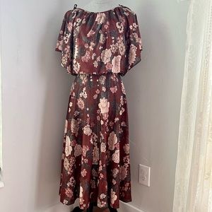 Vintage 70s Cottagecore Tracy Dress